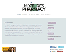 Tablet Screenshot of mixturesrx.com